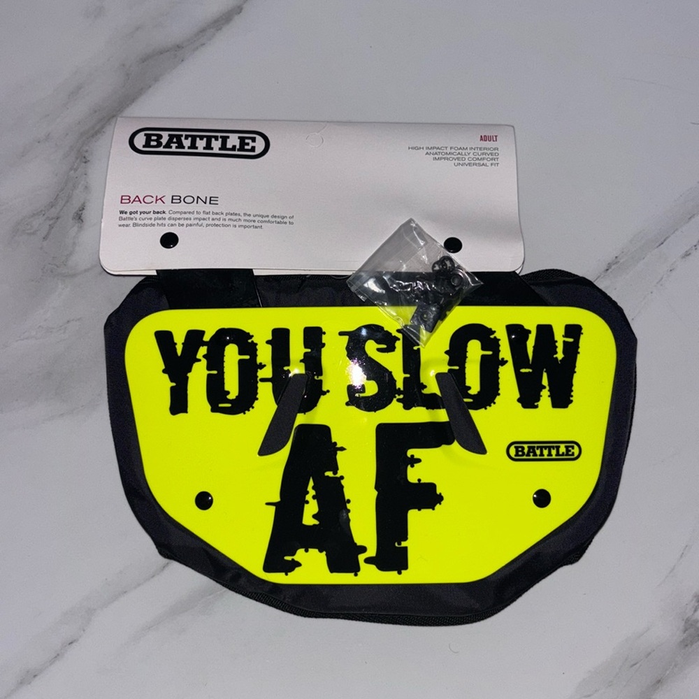 Battle Back Plate
Universal Fit
Green